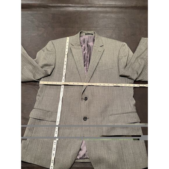 Ralph Lauren Mens Tweed Sport Coat 41 41R Plaid Jacket Blazer Wool Brown Tan - Picture 1 of 7